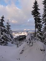                                11. Dezember 2011 - es hat nochmals kräftig geschneit auf der Landmark
